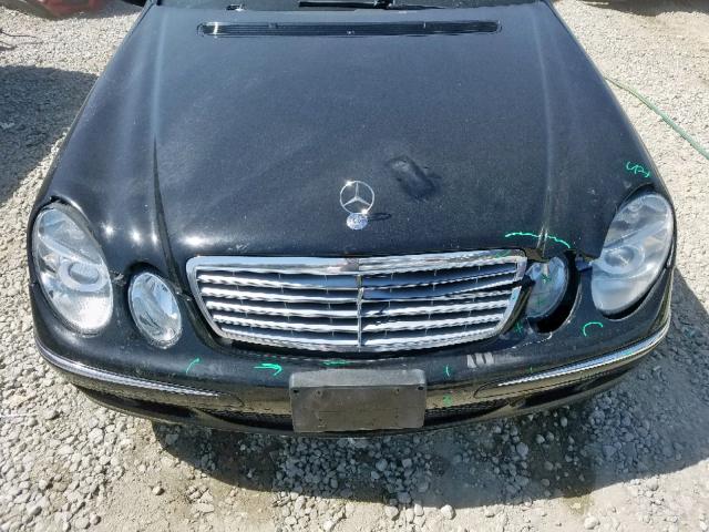 WDBUF65J63A311787 - 2003 MERCEDES-BENZ E 320 BLACK photo 7