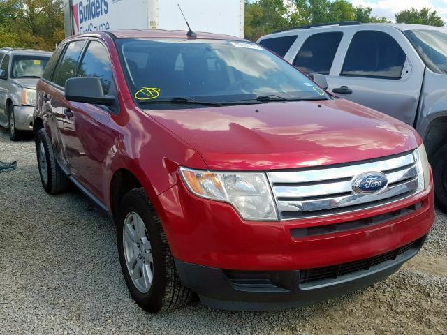 2FMDK3GC3ABA31137 - 2010 FORD EDGE SE RED photo 1