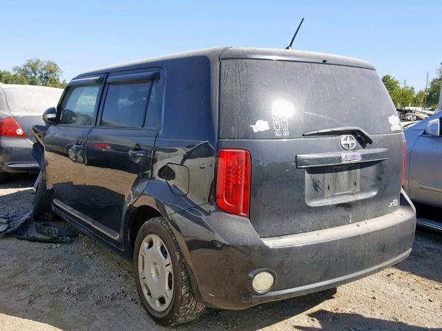 JTLKE50E681059860 - 2008 TOYOTA SCION XB შავი ფოტო 3