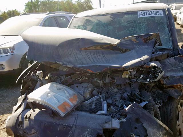 JTLKE50E681059860 - 2008 TOYOTA SCION XB შავი ფოტო 7