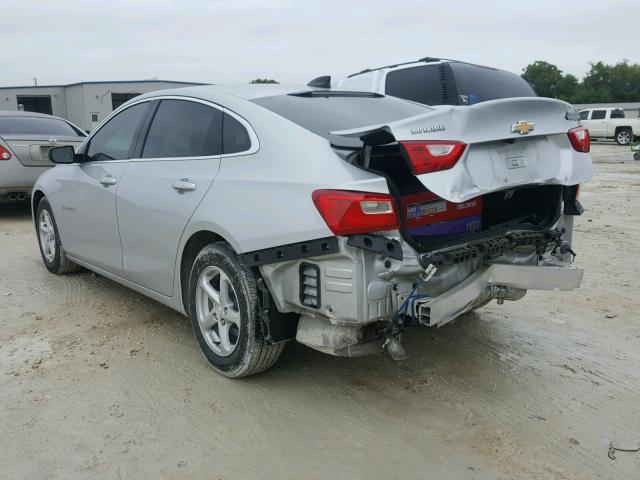 1G1ZB5ST1GF281568 - 2016 CHEVROLET MALIBU LS 银色 照片 3