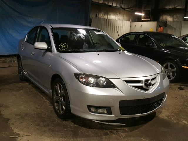 JM1BK323271634152 - 2007 MAZDA 3 S SILVER photo 1