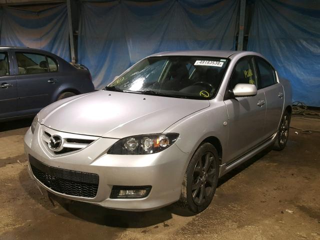 JM1BK323271634152 - 2007 MAZDA 3 S SILVER photo 2