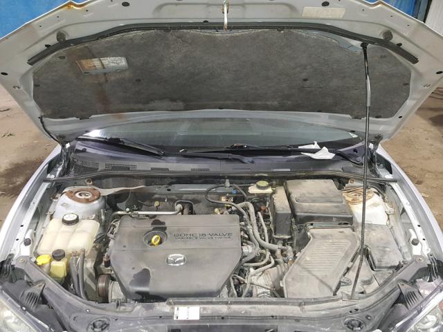 JM1BK323271634152 - 2007 MAZDA 3 S SILVER photo 7