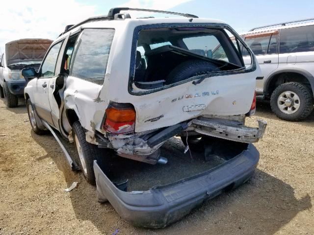 JF1SF6358WH773056 - 1998 SUBARU FORESTER L WHITE photo 3