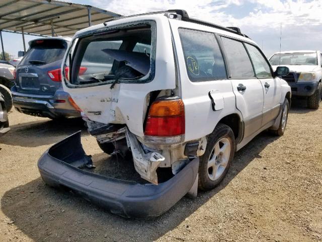 JF1SF6358WH773056 - 1998 SUBARU FORESTER L WHITE photo 4