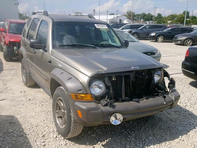 1J4GL38K75W613485 - 2005 JEEP LIBERTY RE TAN photo 1