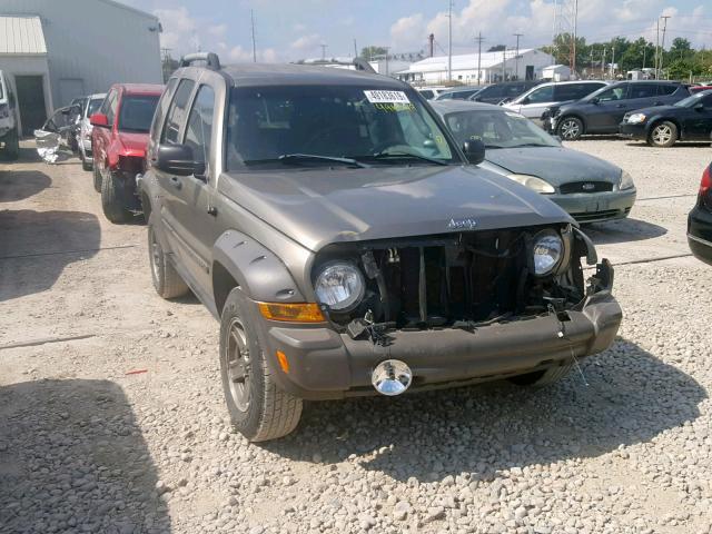 1J4GL38K75W613485 - 2005 JEEP LIBERTY RE TAN photo 9