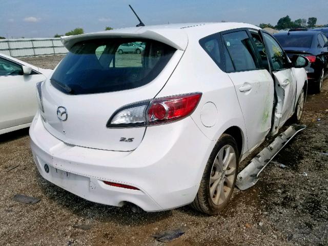 JM1BL1K5XB1487042 - 2011 MAZDA 3 S WHITE photo 4