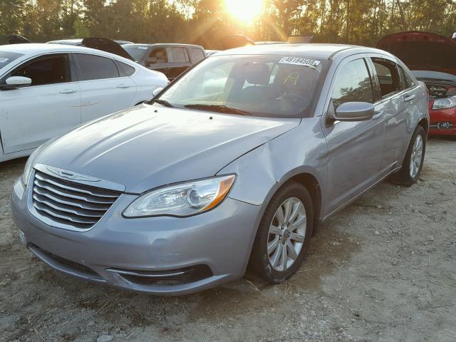 1C3CCBBG1DN608083 - 2013 CHRYSLER 200 TOURIN SILVER photo 2