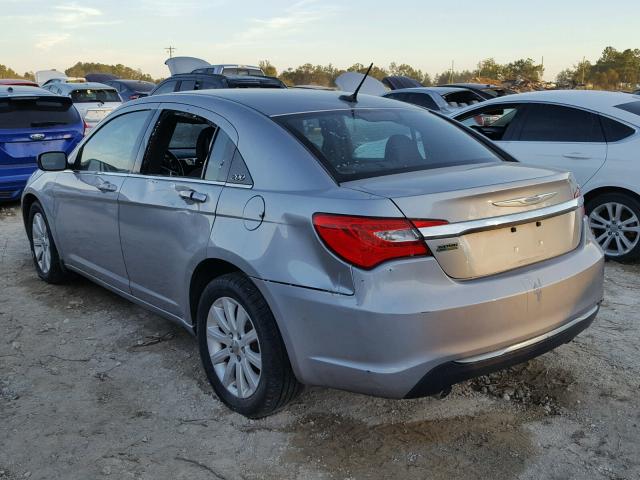 1C3CCBBG1DN608083 - 2013 CHRYSLER 200 TOURIN SILVER photo 3