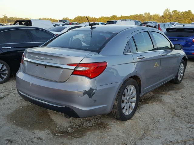 1C3CCBBG1DN608083 - 2013 CHRYSLER 200 TOURIN SILVER photo 4