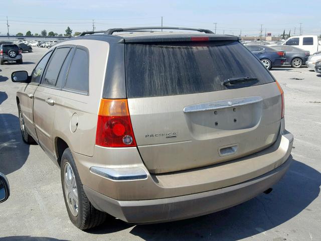 2A4GM68466R754364 - 2006 CHRYSLER PACIFICA T GOLD photo 3