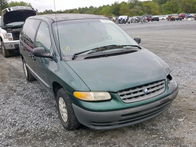 2P4FP2537TR554033 - 1996 PLYMOUTH VOYAGER GREEN photo 1