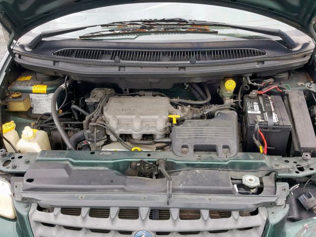 2P4FP2537TR554033 - 1996 PLYMOUTH VOYAGER GREEN photo 7