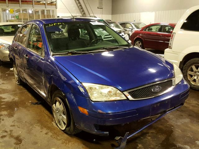 1FAFP34N46W173660 - 2006 FORD FOCUS ZX4 BLUE photo 1