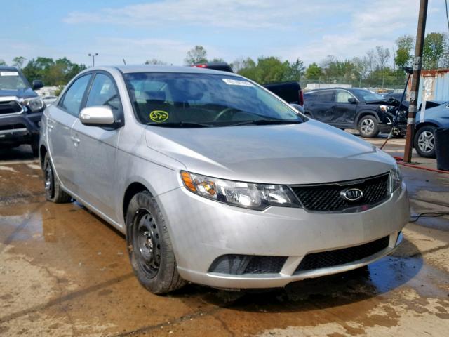 KNAFU4A2XA5246142 - 2010 KIA FORTE EX SILVER photo 1