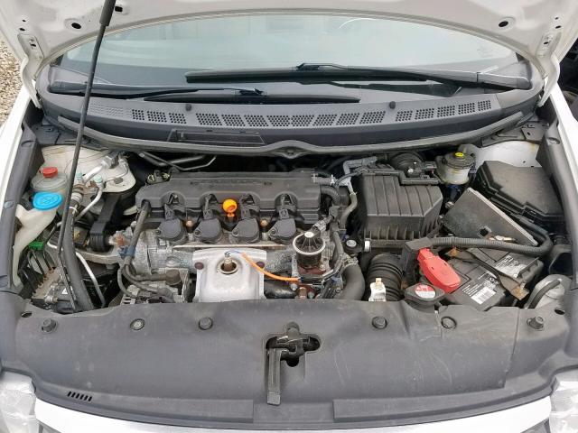 19XFA1F88AE003571 - 2010 HONDA CIVIC EX WHITE photo 7