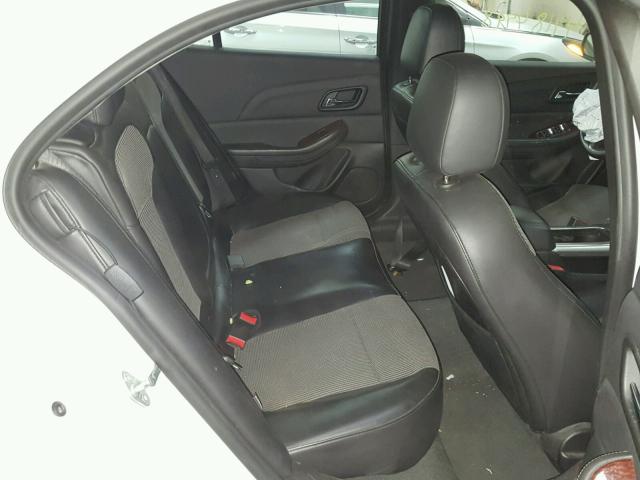 1G11C5SA6DF358827 - 2013 CHEVROLET MALIBU 1LT WHITE photo 6