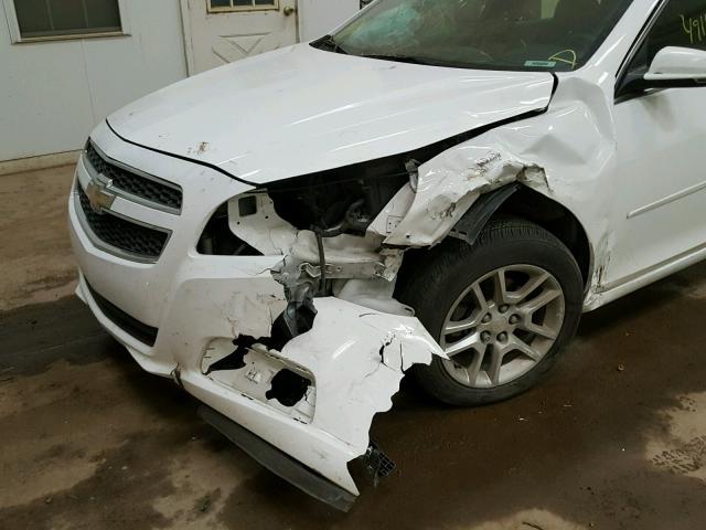 1G11C5SA6DF358827 - 2013 CHEVROLET MALIBU 1LT WHITE photo 9