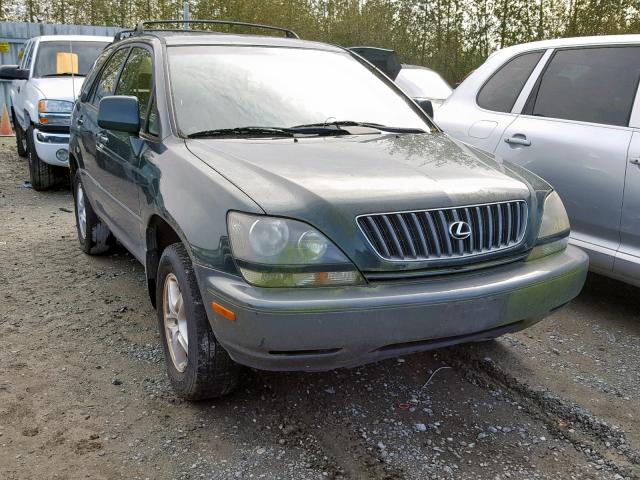 JT6HF10U2X0058591 - 1999 LEXUS RX 300 GREEN photo 1