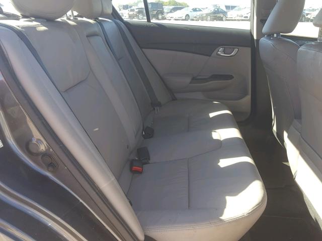 2HGFB2F96DH520194 - 2013 HONDA CIVIC EXL 石墨色 照片 6