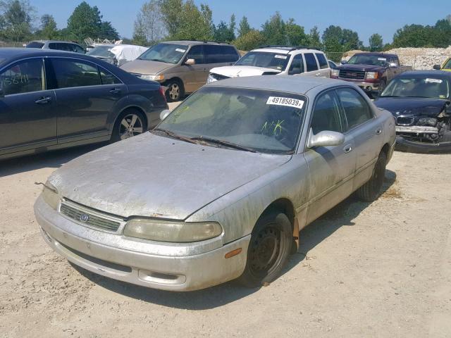 1YVGE22C1S5402242 - 1995 MAZDA 626 GRAY photo 2