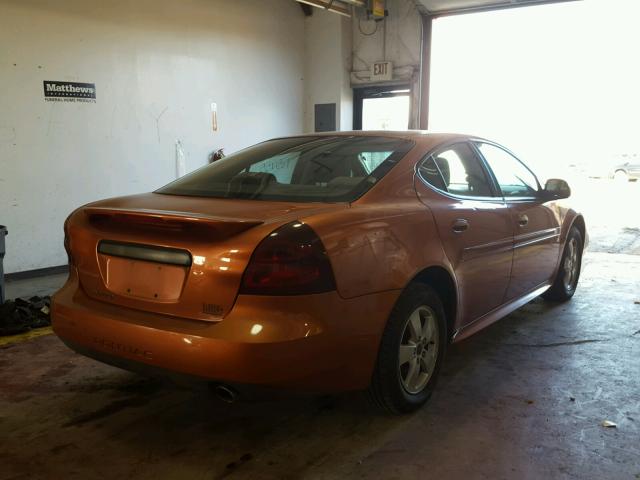 2G2WP522651213973 - 2005 PONTIAC GRAND PRIX ORANGE photo 4