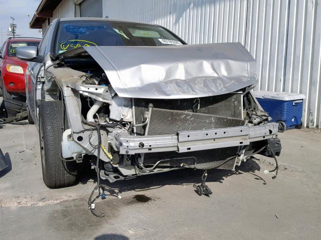 1HGCP2F37CA036872 - 2012 HONDA ACCORD LX SILVER photo 9