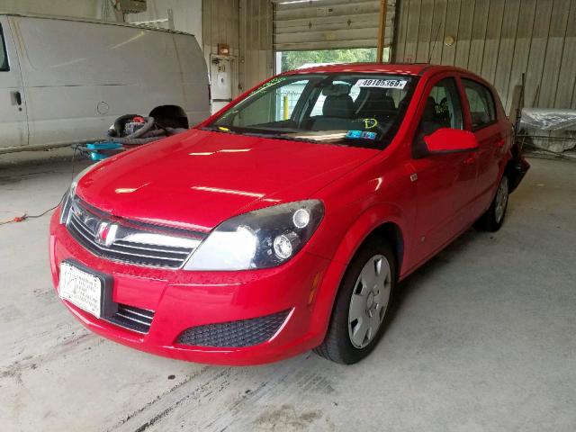 W08AR671485048331 - 2008 SATURN ASTRA XE RED photo 2