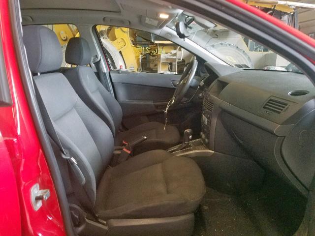 W08AR671485048331 - 2008 SATURN ASTRA XE RED photo 5