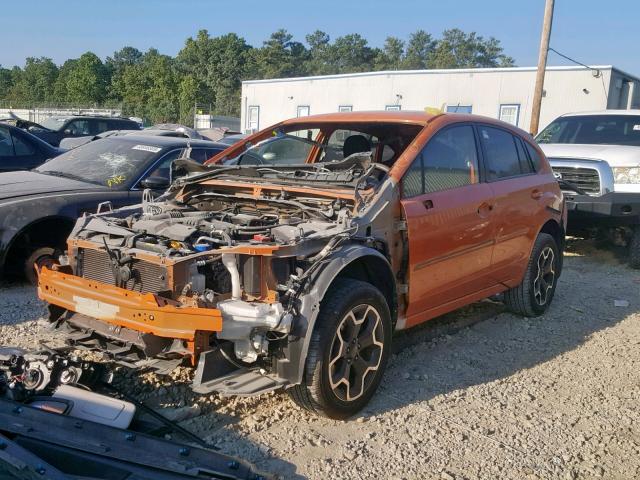 JF2GPAVC2D2858200 - 2013 SUBARU XV CROSSTR ORANGE photo 2