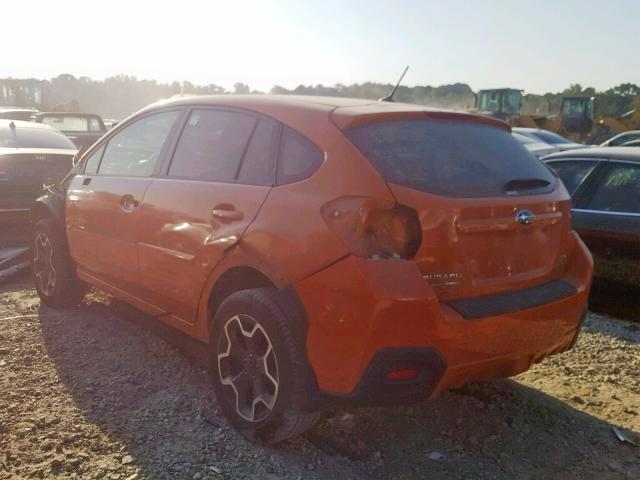 JF2GPAVC2D2858200 - 2013 SUBARU XV CROSSTR ORANGE photo 3