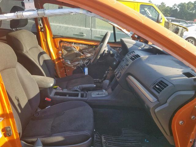 JF2GPAVC2D2858200 - 2013 SUBARU XV CROSSTR ORANGE photo 5