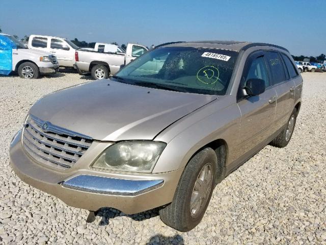 2C8GM68404R645481 - 2004 CHRYSLER PACIFICA GOLD photo 2