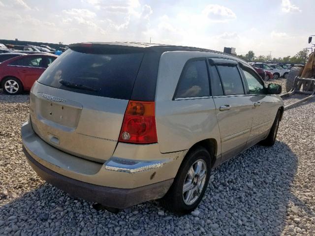 2C8GM68404R645481 - 2004 CHRYSLER PACIFICA GOLD photo 4