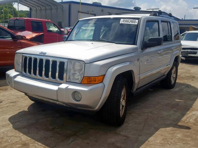 1J8HG58N88C209131 - 2008 JEEP COMMANDER ვერცხლისფერი ფოტო 2