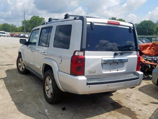 1J8HG58N88C209131 - 2008 JEEP COMMANDER ვერცხლისფერი ფოტო 3
