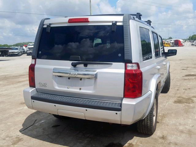 1J8HG58N88C209131 - 2008 JEEP COMMANDER ვერცხლისფერი ფოტო 4