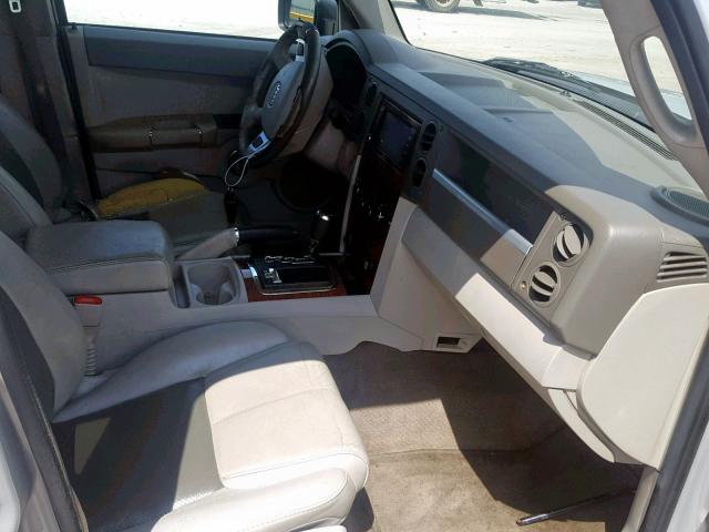 1J8HG58N88C209131 - 2008 JEEP COMMANDER ვერცხლისფერი ფოტო 5