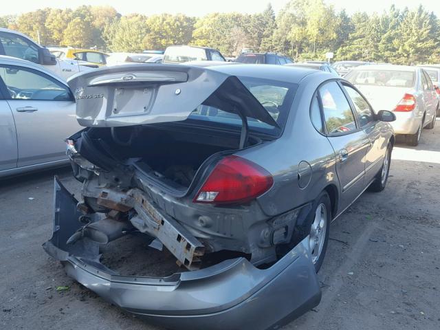 1FAFP55213A238439 - 2003 FORD TAURUS SES GRAY photo 4