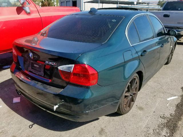 WBAVB33546KS37173 - 2006 BMW 330 I TURQUOISE photo 4