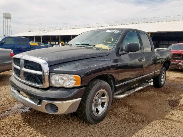 1D7HA18N93S238482 - 2003 DODGE RAM 1500 S BLACK photo 2