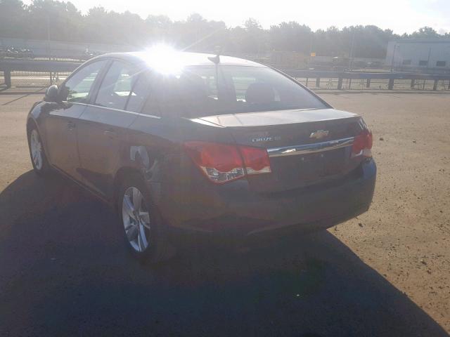 1G1P75SZ6E7216686 - 2014 CHEVROLET CRUZE GRAY photo 3