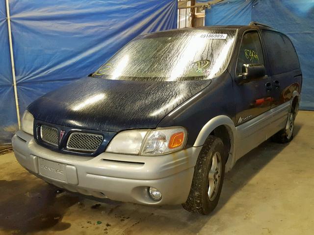 1GMDU03E4XD321261 - 1999 PONTIAC MONTANA / BLUE photo 2