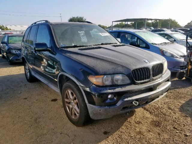 5UXFB53515LV19989 - 2005 BMW X5 4.4I BLACK photo 1