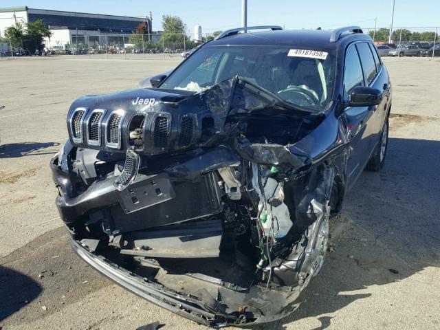 1C4PJMCS9GW154181 - 2016 JEEP CHEROKEE L BLACK photo 2