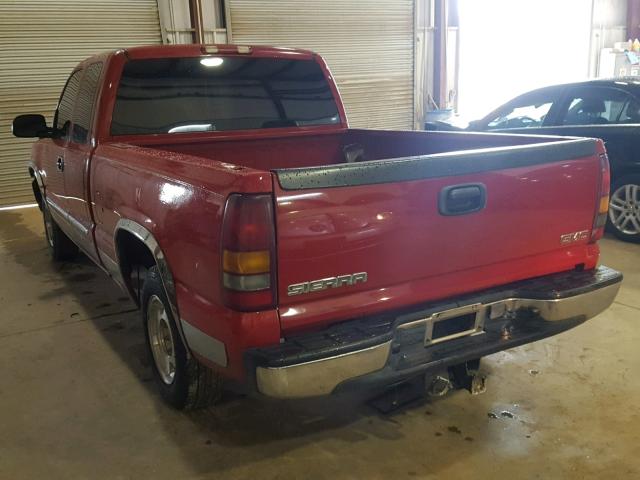 2GTEC19T731332252 - 2003 GMC NEW SIERRA RED photo 3