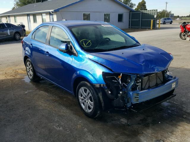 1G1JB5SH0H4155692 - 2017 CHEVROLET SONIC LS 蓝色 照片 1