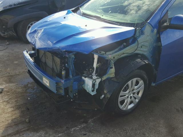 1G1JB5SH0H4155692 - 2017 CHEVROLET SONIC LS 蓝色 照片 9